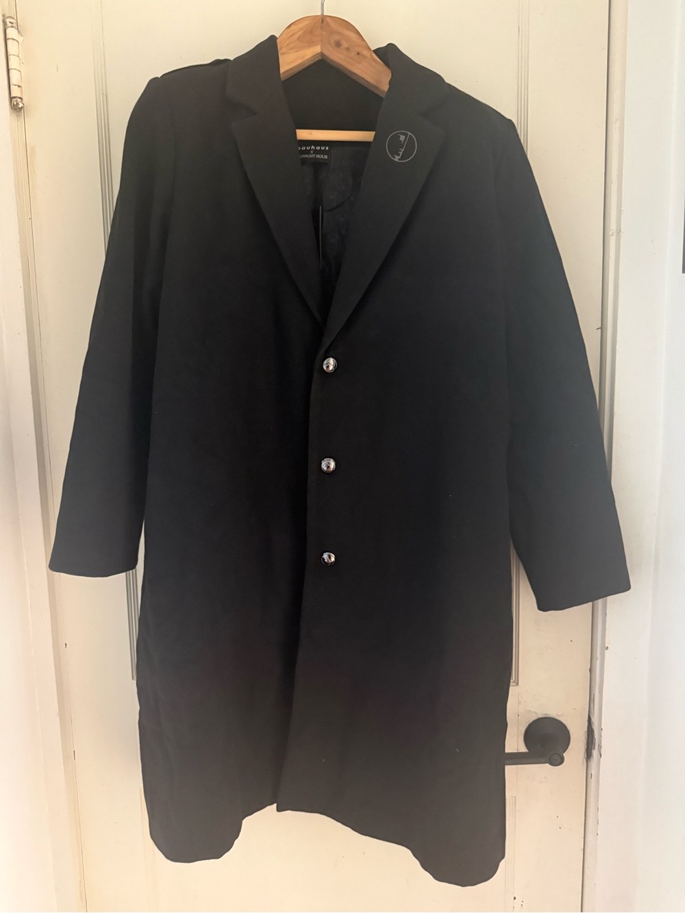 Midnight Hour Bauhaus Collection Overcoat
Brand New